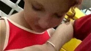 sex in front the bus porn video